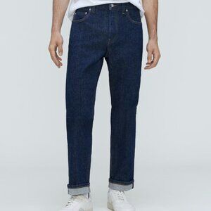 Everlane The Selvedge Straight Fit Jean Indigo Rinse size 28x32 NWT
